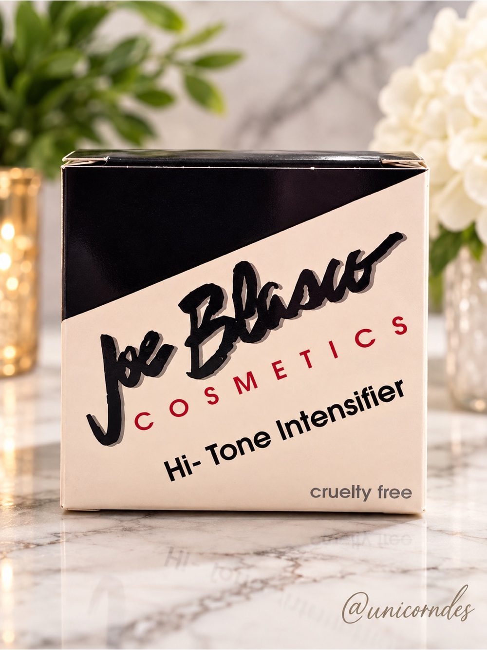Joe Blasco Hi-Tone Intensifier Powder Pearl White 6.5g Professional Makeup